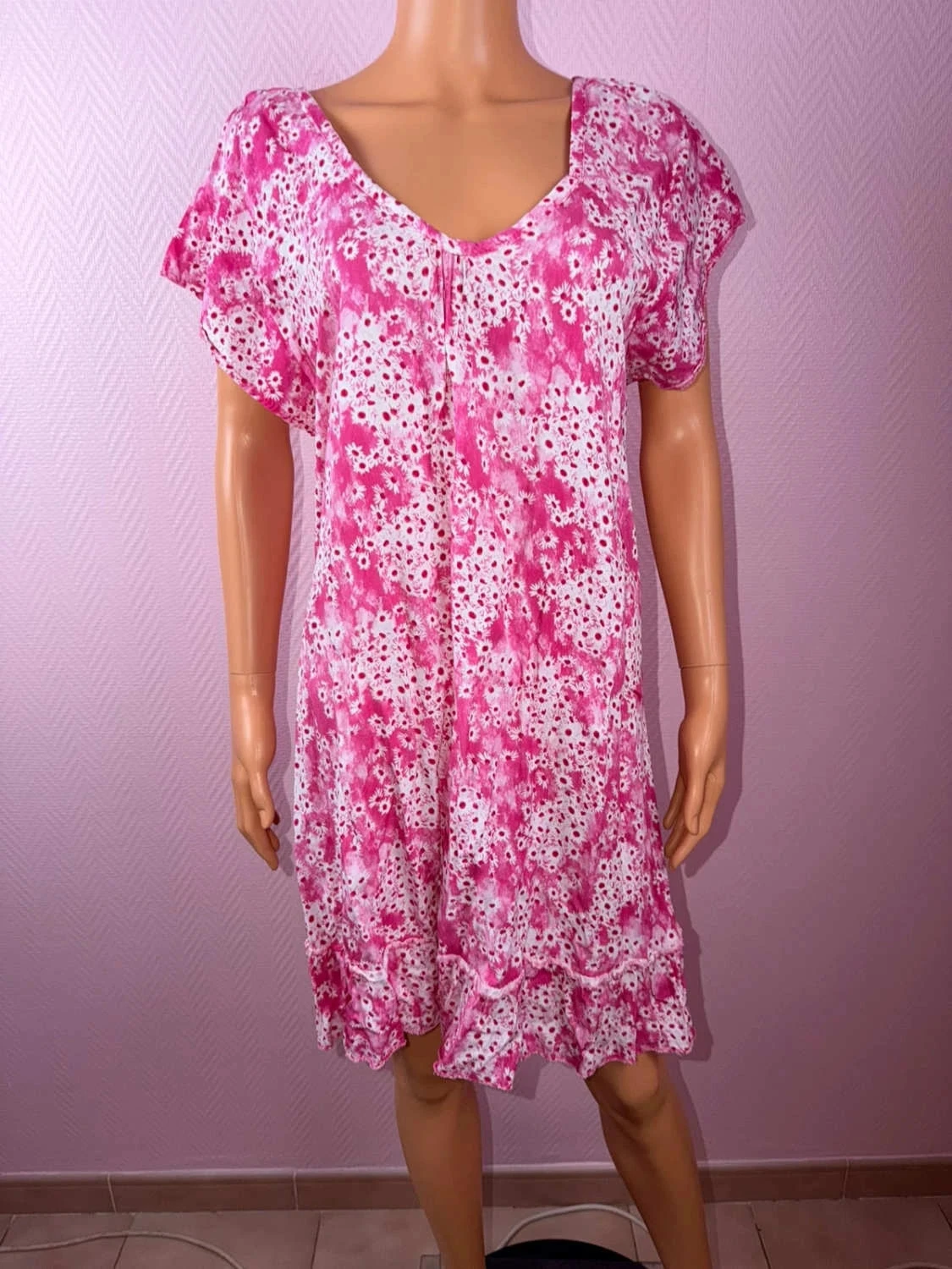 Vestido mujer mino del sur poco usado talla 38/46 – photo 3